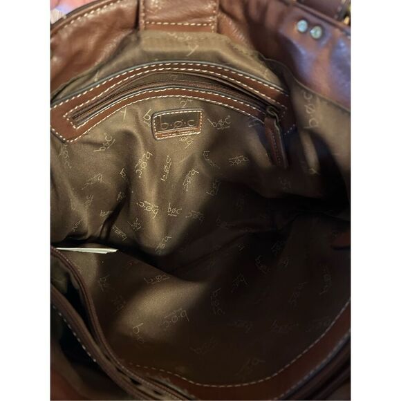 B.O.C. Born Concepts Womens Faux Leather Handbag Brown Tan - Picture 8 of 11